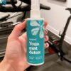 ASUTRA Yoga Mat Cleaner Spray (Energizing Peppermint), 4 fl oz - No Slippery Residue, Organic Essential Oils, Deep-Cleansing for Fitness Gear & Gym Equipment, Microfiber Towel Included