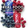 Huma Chia Energy Gel, Raspberries, 24 Gels, 1x Caffeine - Sports Nutrition for Endurance Exercise