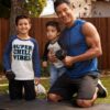 Real Essentials 3 Pack: Mens Dry-Fit Active Hooded Tank Top - Workout Sleeveless Hoodie Drawstring (Available in Big & Tall)