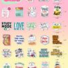 300 Pcs Motivational Stickers for Adults, Inspirational Water Bottle Stickers, Scrapbook Supplies Positive Affirmation Stickers, Mental Health Vision Board Laptop Vinyl Stickers for Kids