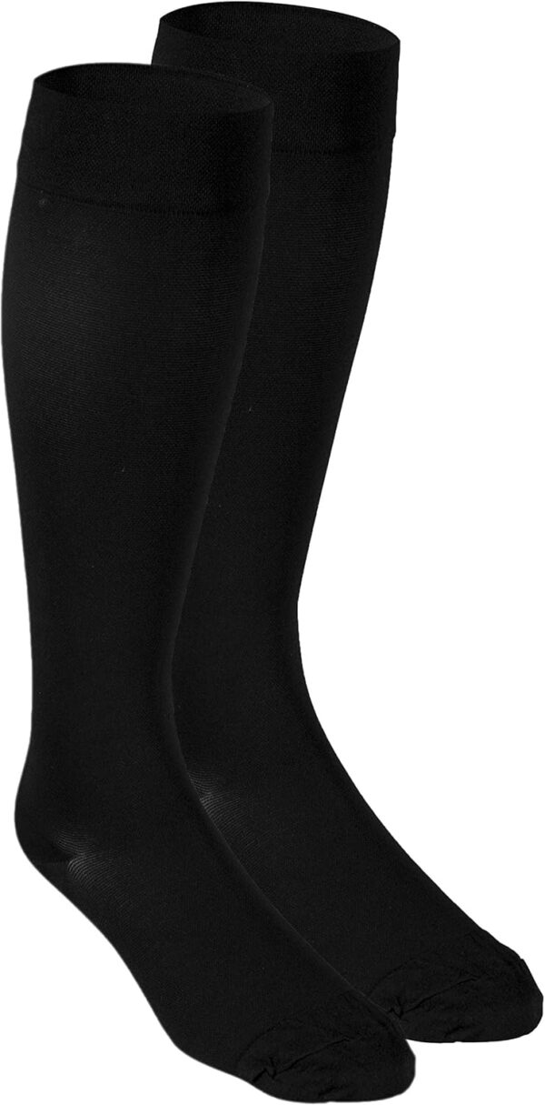 Truform Leg Health, Short Length, 20-30 mmHg Medical Compression Stockings for Men and Women, Large