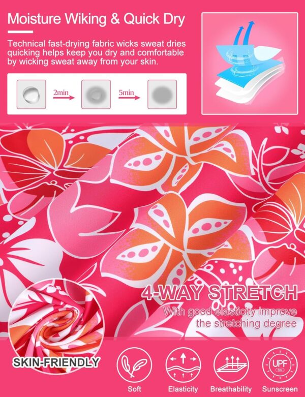 Cucuchy Womens Golf Shirt Quick Dry 3/4 Sleeve Quarter Zip Polo Workout Tops Tennis Shirts S-XXL