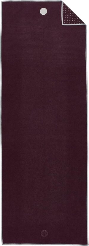 Yogitoes Yoga Mat Towel - Lightweight, Quick Drying Microfiber, Non Slip Skidless Technology, Use in Hot Yoga, Vinyasa and Power, 79 Inch (200cm), Indulge Purple