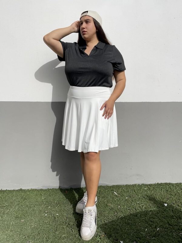 FOREYOND Plus Size Polo Shirts for Women Golf Shirts Moisture Wicking Short Sleeve Athletic Workout Tops