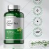 Horbäach EGCG Green Tea Extract Pills | 180 Capsules | Max Potency | Non-GMO & Gluten Free Supplement