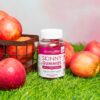 SkinnyFit Skinny Gummies Apple Cider Vinegar Gummies w/ The Mother, Healthy Weight, Immune Support, Vitamin B9, B12, Beetroot, Pomegranate, Vegan-Friendly, 60 Count