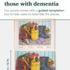 Relish Dementia Puzzles for Adults, 13 Piece Blooming Lovely Jigsaw Puzzle, Alzheimerís Products and Activities