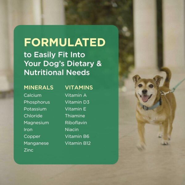 Pet-Tabs Multivitamin and Mineral Supplement for Dogs, Chewable Tablet, 60 Count Bottle