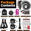 Heavy Resistance Bands for Working Out, 300LBS Exercise Bands with Handles, Workout Bands for Men, Weight Fitness Bands Set for Muscle Training, Strength, Slim, Yoga, Home Gym Equipment