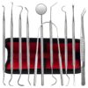 81ZnOoWiCqL._SL1500_.jpg Dental Kit Tools, 10 Pack Stainless Steel Plaque Remover, Dental Tools to Remove Plaque and Tartar, Oral Care Kit with Plaque Cleaner, Tartar Pick, Tooth & Tongue Scraper for Dentist, Personal, Family