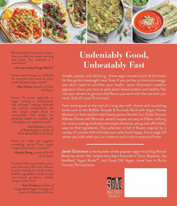 15-Minute Vegan Meals: 60 Delicious Recipes for Fast & Easy Plant-Based Eats