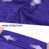 Kimmery Workout Tops for Women Short Sleeve Shirts for Women Quick Dry Line Decor Yoga Tops