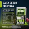 Full Body Cleanse Detox Gummies, Liver, Gut Cleanse Detox & Repair with Milk Thistle, Rapid and Effective Digestive Health Supplement, Plant Based Detox Support Complex