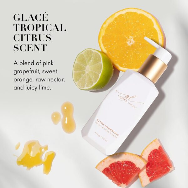 Goldie Locks Ultra Hydrating Leave-In Conditioner | Strengthens Hair & Detangles Unruly Hair | Gives All Day Hydration & UV Protection | Extension & Hair Color Safe, 5.1 Fl Oz