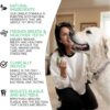 Barkle Dog Teeth Cleaning Gel | Best Dog Tooth Brushing Kit | Vet Reviewed to Eliminate Plaque, Tartar & Bad Breath | Toothpaste Replacement | Dog Breath Freshener | Free Finger Brush (Mint - 60 Days)