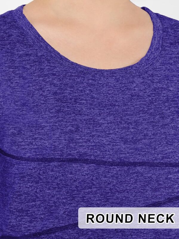 Kimmery Workout Tops for Women Short Sleeve Shirts for Women Quick Dry Line Decor Yoga Tops