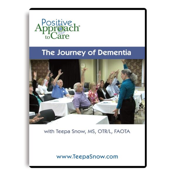 Teepa Snow Alzheimer's Dementia DVD "The Journey of Dementia" Caregiver Training Video for Family and Non-Professional Caregivers and Healthcare Professionals and Teachers