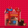 Atkins Strong High Protein Shake, Chocolate Peanut Butter, 30g Protein, 7g Prebiotic Fiber, Muscle & Gut Health Support Complex, 12 Count