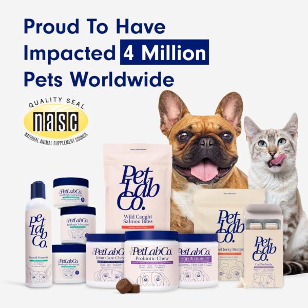 PetLab Co. Joint Care Chews for Dogs - High Levels of Glucosamine, Green Lipped Mussels, Omega 3 and Turmeric - Hip and Joint Supplement for Dogs to Actively Support Mobility