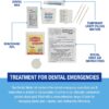 Adventure Medical Kits Dental Medic Kit - Travel Dental Kit for Emergency Tooth Care - Includes Orasol Gel, Tural Tea, Temporary Cavity Filling & More