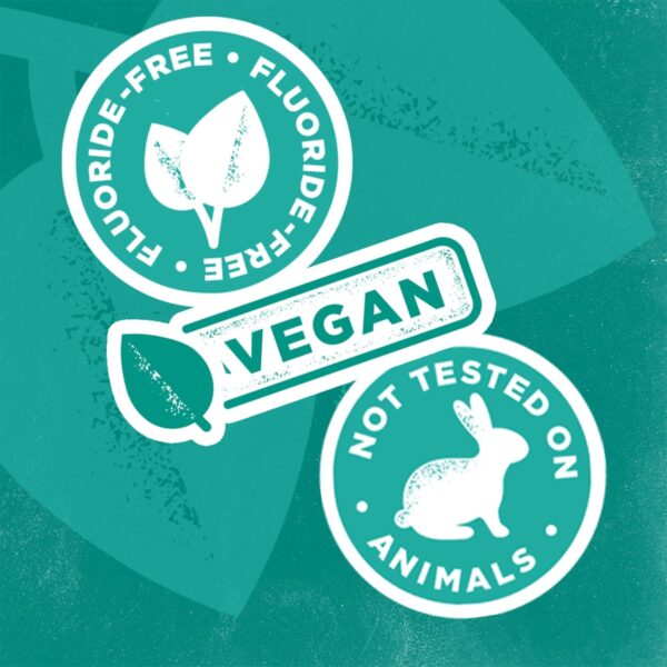 Tom's of Maine Fluoride-Free Antiplaque & Whitening Natural Toothpaste, Peppermint, 5.5 oz. (Pack of 2)