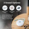 Yogasleep Rohm Portable White Noise Sound Machine, 3 Soothing Natural Sounds with Volume Control, Sleep Therapy For Adults, Kids & Baby, Noise Cancelling for Office Privacy & Meditation, Registry Gift