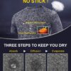 Xelky 4-5 Pack Men's Dry Fit T Shirt Moisture Wicking Athletic Tees Exercise Fitness Activewear Short Sleeves Gym Workout Top