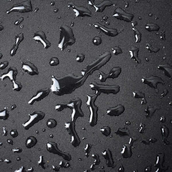 Mini Lustrous Weight Bench Cover, Adjustable Exercise Workout Bench Cover, Waterproof 600D Oxford Fabric for Indoor and Outdoor Use, 50" L x 23" W x 17" H（Black）