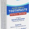 SALIVEA Dry Mouth Toothpaste - Soothing Mint Toothpaste with Natural Salivary Enzymes - Gentle Toothpaste to Aid Dry Mouth Care - Natural, Paraben Free Dry Mouth Toothpaste - Mint Flavor (4.3 oz Tube)
