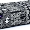 Leewadee Yoga Block – Floor Cushion for Yoga Practice, Meditation Seat Cushion for Workouts Filled with Kapok