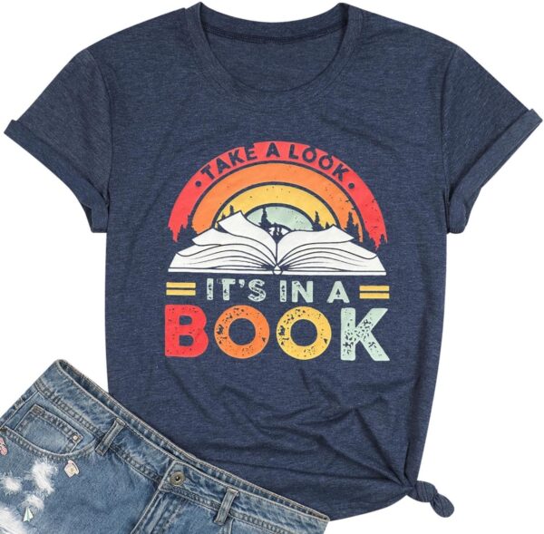 Banned Books Shirts for Women Reading Tshirts Gifts for Teacher Bookworm Readers Librarian Bibliophile Tee Tops S-XXL