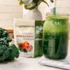 MRM Nutrition Organic Detox and Cleanse Powder | Peach Mango Flavored | Gentle Daily Detox | Superfoods | Antioxidants + Chlorophyll + Phycocyanin + Electrolytes | 15 Servings