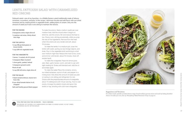 Clean Eating Kitchen: The Low-Carb Mediterranean Cookbook: Quick and Easy High-Protein, Low-Sugar, Healthy-Fat Recipes for Lifelong Health-More Than ... Meals to Prepare in 30 Minutes or Less