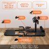 LifePro GluteBlast Hip Thrust Machine - Premium Squat and Glute Workout Equipment for Home Gym with Resistance Bands - Multipurpose Glute Bench for Glutes, HIPS, and Thighs
