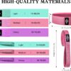 Fabric Resistance Bands for Working Out, 3Pack or 6Pack Non-Slip Exercise Bands for Women and Men, Fabric Booty Bands for Home, Exercise Fitness, Pilates, Stretching