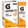 Gatorlyte Electrolyte Beverage Powder, Orange, Makes 20 Fl Oz, 3.1 ounce (Pack of 6)