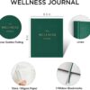 And Per Se Wellness Journal-Daily Mental Health And Gratitude Journal For Women & Men, Undated Self Care Planner With Goal & Reflection - Hardcover (Green)