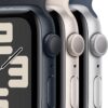 Apple Watch SE (2nd Gen) [GPS 40mm] - Silver Aluminum Case with Storm Blue Sport Band, S/M (Renewed)