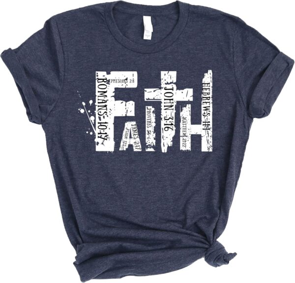 Love in Faith | Faith | Christian T-Shirts for Women | Faith-Based Apparel | Christian Gifts