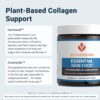 ACTIVATEDYOU Essential Skin Food, Advanced Skincare Collagen Elastin Support Supplement for Aging Skin, Helps Improve Appearance of Face Texture, Sagging w/Dermaval, Vitamin C, Lysine (30 Capsules)