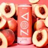 ZOA Zero Sugar Energy Drinks, White Peach - Sugar Free with Electrolytes, Healthy Vitamin C, Amino Acids, Essential B-Vitamins, and Caffeine from Green Tea - 12 Fl Oz (12-Pack)