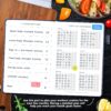 JUBTIC Meal Planner Notebook, Weekly & Daily Meal Prep Journal with Shopping and Grocery Lists for Food Planning Menu Planning Healthy Diet and Habits Tracker, Last 1 Year,Undated, A5, Green