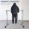 Adjustable Ballet Barre,Portable Dance bar,Fitness Equipment for Dance & Balance Excercise,Super Sturdy for Balance Workout,Weight Limit 250 LBS