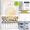Gratitude Journal for Women & Men - 5 Minute Self Care Journal | 90-Day Undated Daily Planner for Positivity, Affirmations & Manifestation | Guided Mindfulness, Reflection | Vision Board + Stickers