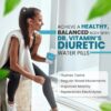 Diuretic Water Pills for Weight Control, 12 Active Ingredients (Green Tea, Cranberry & More), Instant Relief from Bloat & Swelling, Water Retention Pills for Women & Men - 60 Caps