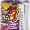 Stacker 3 Metabolizing Fat Burner with Chitosan, Capsules, 100Count Bottle
