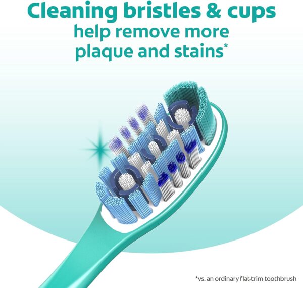 Colgate 360 Whole Mouth Clean , Medium Toothbrush for Adults, 4 Pack, Packaging May Vary