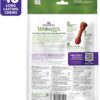 Wellness WHIMZEES Brushzees Dog Dental Treats, Natural Chews, Extra Small Size Stick, (48 Count)