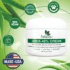 Urea 40% Cream – Made in USA – Foot Cream for Thick, Cracked, Rough, Dead & Dry Skin - Corn, Callus and Dead Skin Remover, Toenail Softener, Moisturizer For Feet, Elbows, Hands and Knees