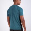 Real Essentials 5 Pack: Men’s V-Neck Dry-Fit Moisture Wicking Active Athletic Tech Performance T-Shirt